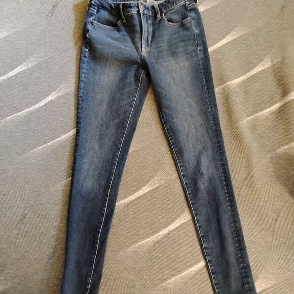 American Eagle Dream High Rise Jegging  Blue Jeans - Picture 2 of 5